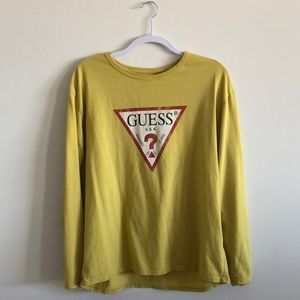 Long sleeved guess shirt